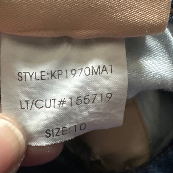 KUT from the Kloth High Rise Fab Ab Wide Leg Patch Pockets Jeans 10‎ - Picture 7 of 7